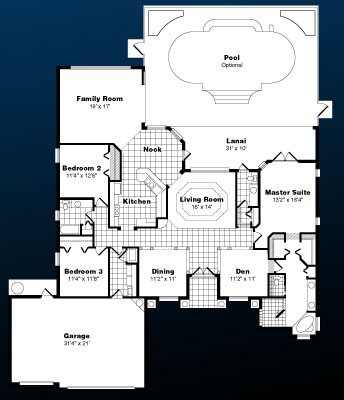 the Casablanca floor plan