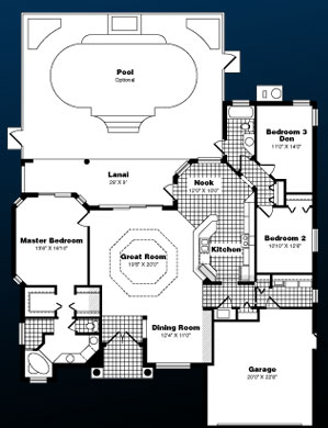 the Grand Cayman floor plan