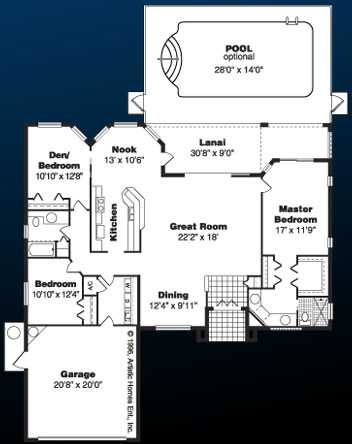the Versailles II floor plan