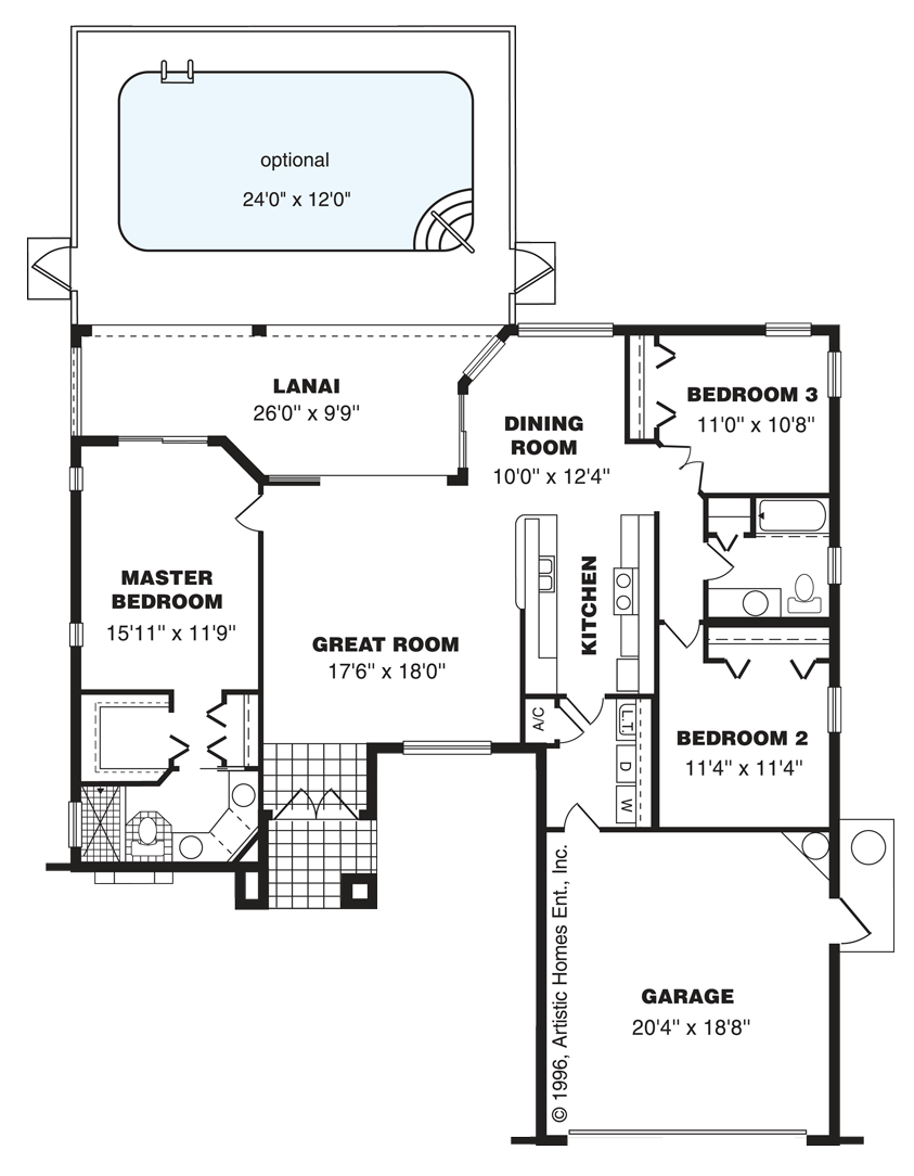The Key West Home Layout