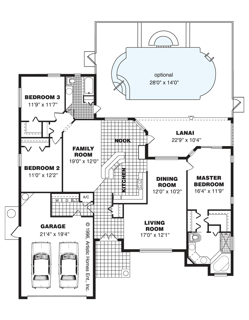 The Palm Beach Home Floorplan